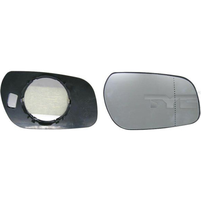 TYC Spiegelglas für Außenspiegel rechts konvex 305-0041-1 OE Nummer 8151Y6 - l