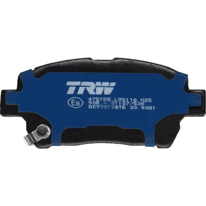 TRW Bremsbeläge Vorderachse Electric Blue GDB3317BTE TRW Bremsbeläge Vorderachse Electric Blue GDB3317BTE