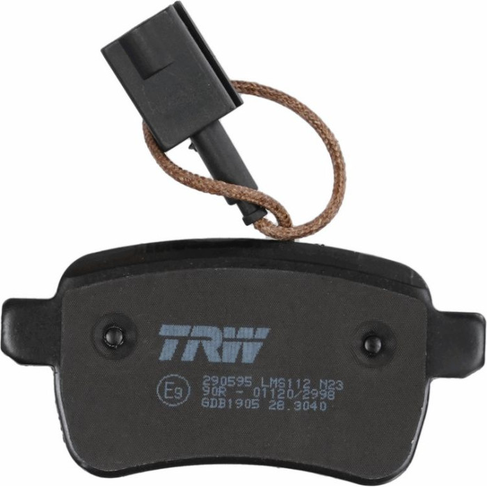 TRW Bremsbeläge Hinterachse GDB1905 TRW Bremsbeläge Hinterachse GDB1905