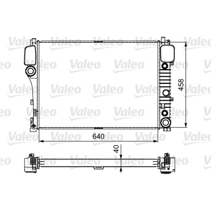 Valeo Motorkühler 735299