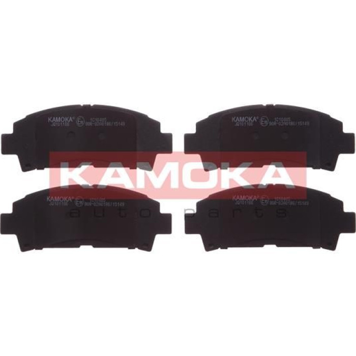 JQ101166 Kamoka Bremsbelagsatz JQ101166 JQ101166 Kamoka Bremsbelagsatz JQ101166