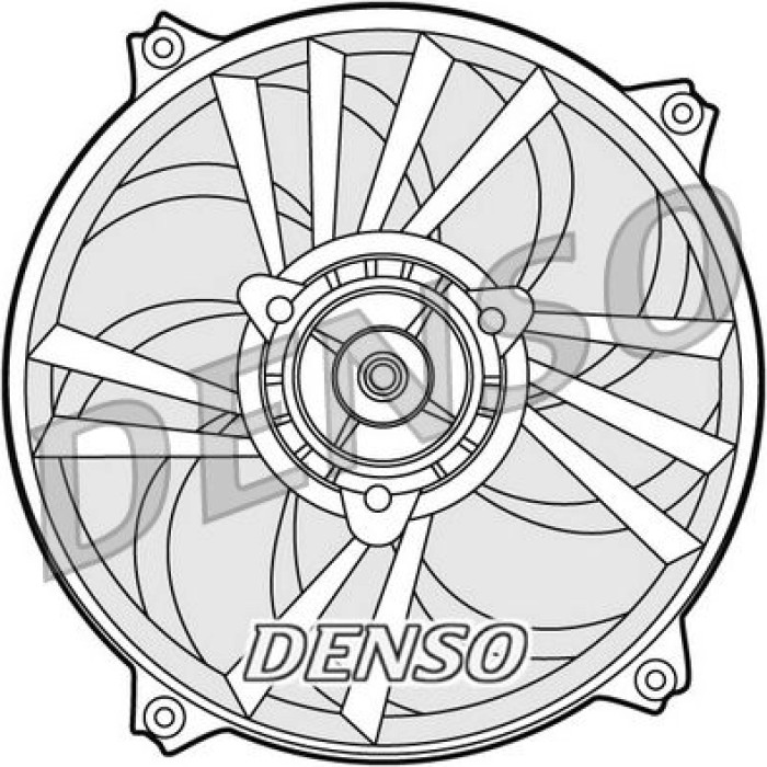 Denso Kühlerlüfter DER21013