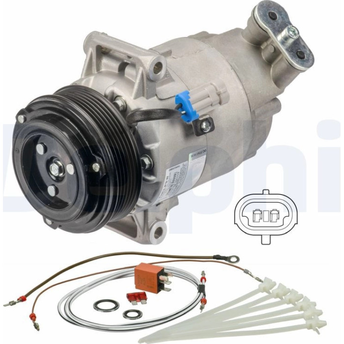 TSP0155802 Delphi Klimakompressor TSP0155802 TSP0155802 Delphi Klimakompressor TSP0155802