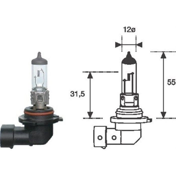 002577300000 Magneti Marelli Glühlampe 002577300000 - Hb4 12V/51W 002577300000 Magneti Marelli Glühlampe 002577300000 - Hb4 12V/51W