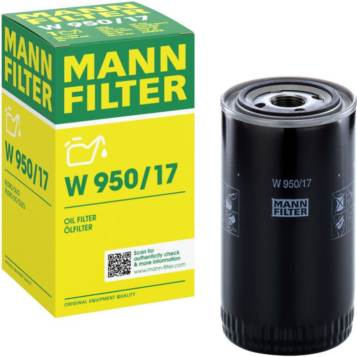 MANN-FILTER Ölfilter LKW W 950/17 MANN-FILTER Ölfilter LKW W 950/17