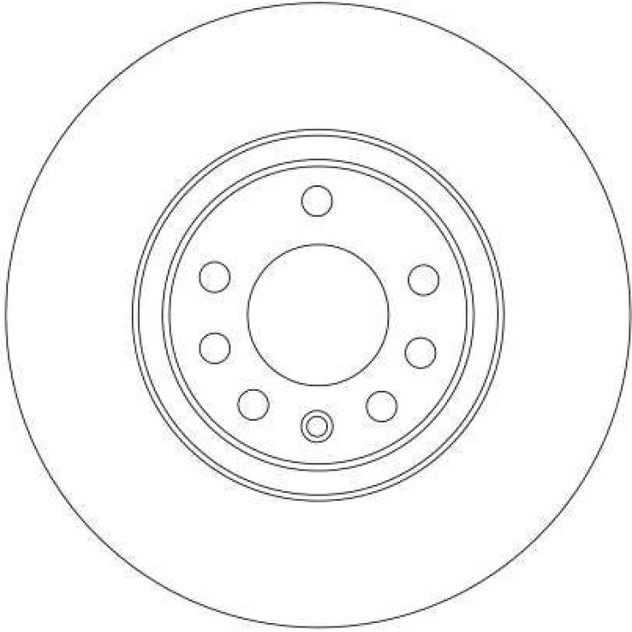 TRW Bremsscheibe Opel Zafira B/Astra H/Meriva B 1.6/1.7/1.9Cdti 308 mm DF4246