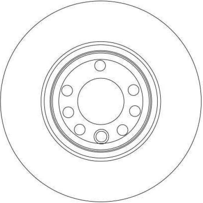 TRW Bremsscheibe Opel Vectra C DF4266 TRW Bremsscheibe Opel Vectra C DF4266