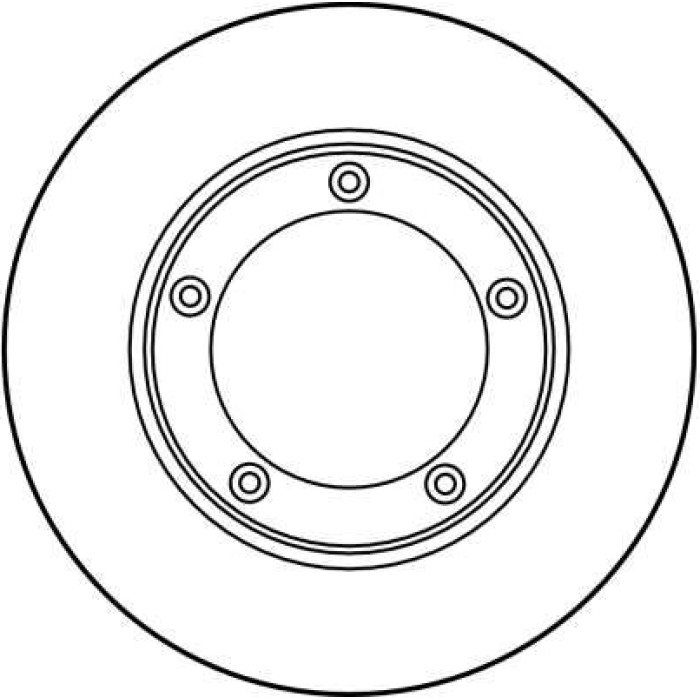 TRW Bremsscheibe DF1209 TRW Bremsscheibe DF1209