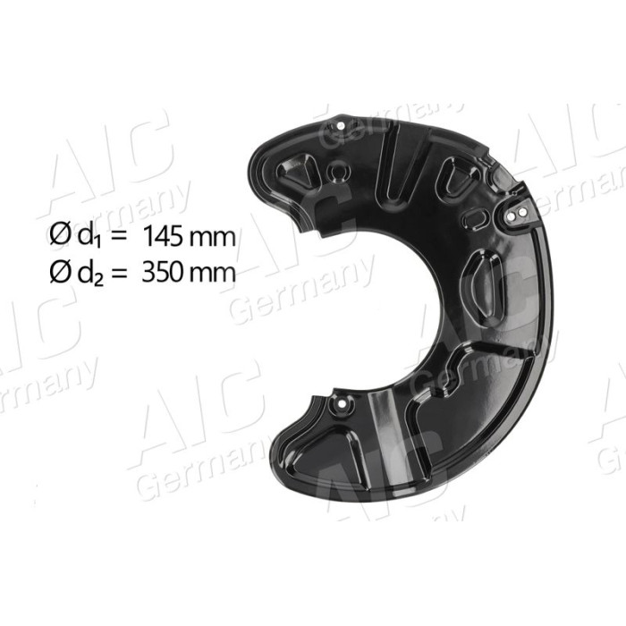 AIC Bremsankerblech 56173 - vorne links AIC Bremsankerblech 56173 - vorne links
