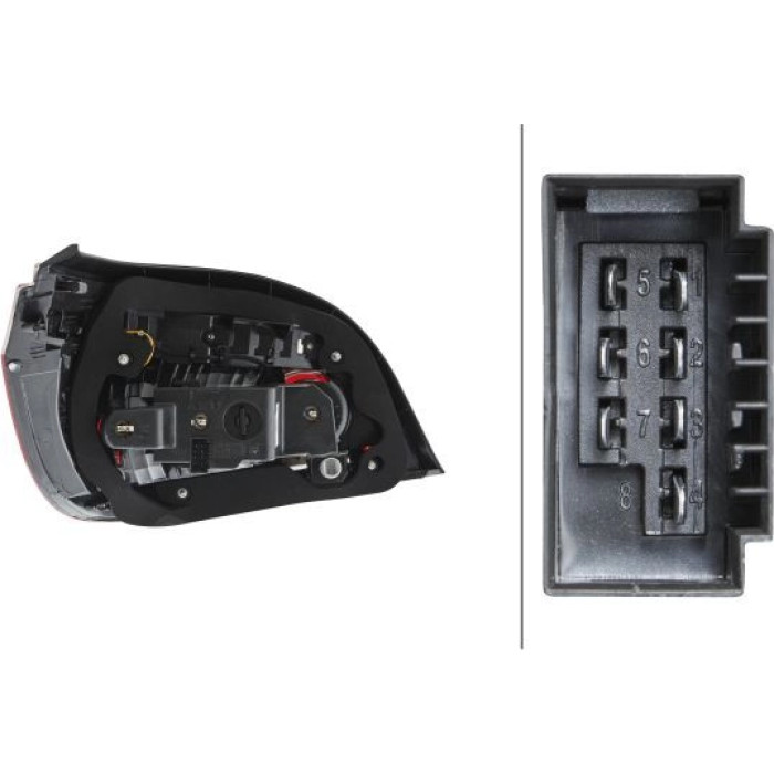 2VP 009 425-121 HELLA Heckleuchte 2VP 009 425-121 2VP 009 425-121 HELLA Heckleuchte 2VP 009 425-121