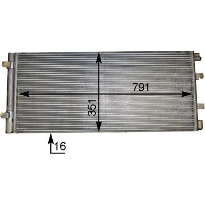 Kondensator, Klimaanlage AC 776 000S Kondensator, Klimaanlage AC 776 000S