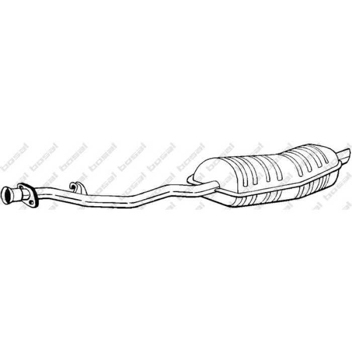 Bosal Schalldämpfer 282-243