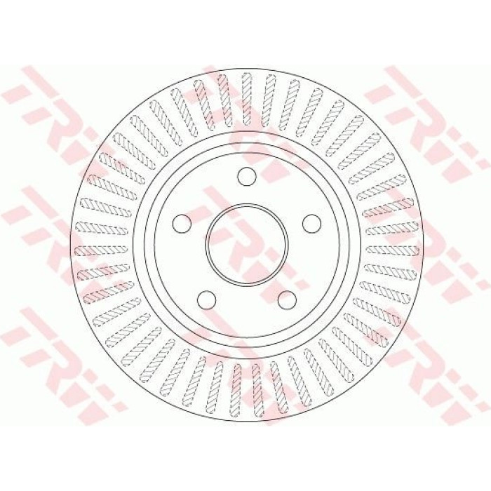 TRW Bremsscheibe Jeep P. Grand Cherokee 05-/Commander DF6251 TRW Bremsscheibe Jeep P. Grand Cherokee 05-/Commander DF6251