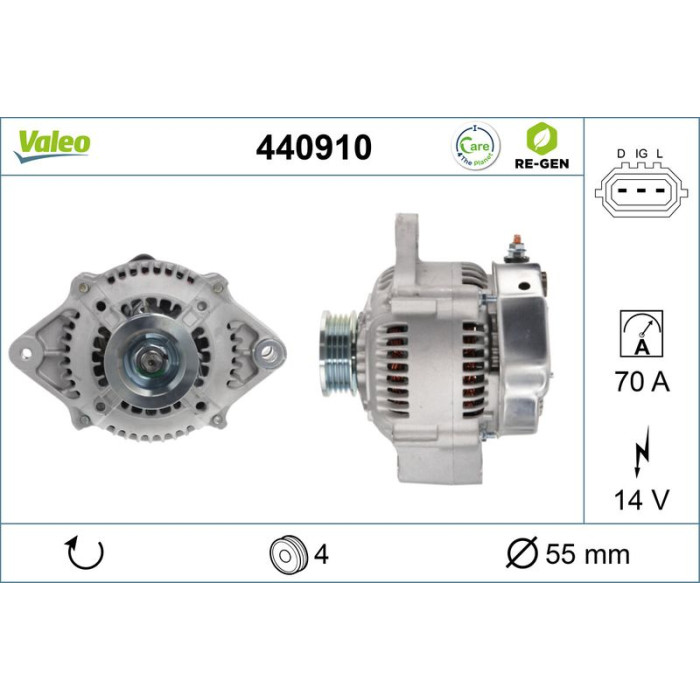 Valeo Lichtmaschine 440910 Valeo Lichtmaschine 440910