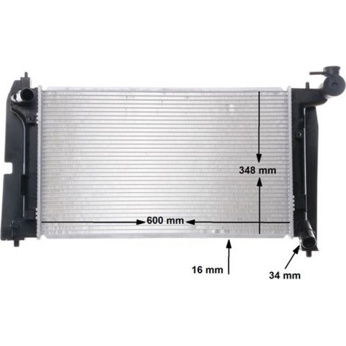 MAHLE Kühler, Motorkühlung CR 1526 000S