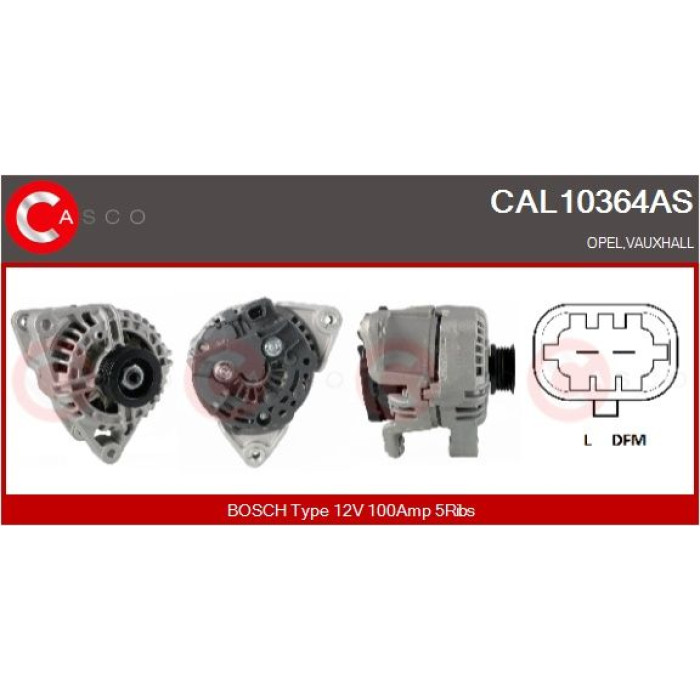 CASCO Generator CAL10364AS CASCO Generator CAL10364AS