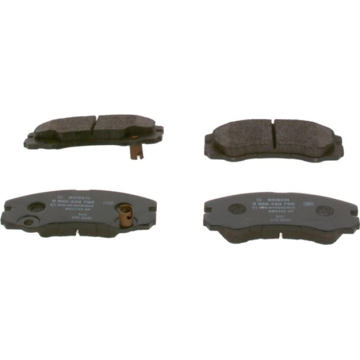 Bosch Bremsbelagsatz 0 986 424 760 Bosch Bremsbelagsatz 0 986 424 760