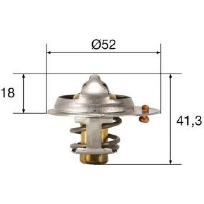 Thermostateinsatz TX 85 82