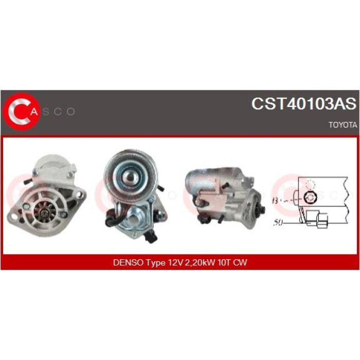 CASCO Anlasser CST40103AS CASCO Anlasser CST40103AS