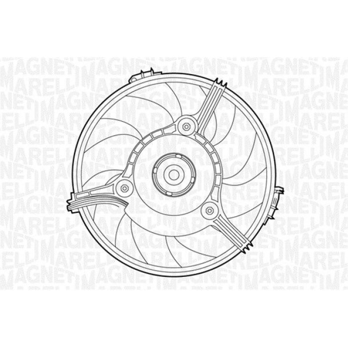Magneti Marelli Kühlerlüfter 069422263010 Magneti Marelli Kühlerlüfter 069422263010