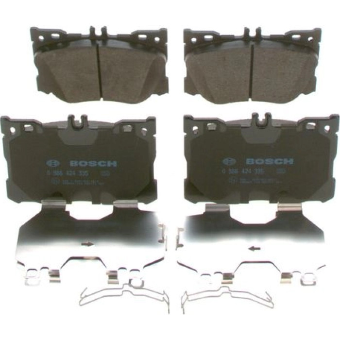 Bosch Bremsbelagsatz Vorderachse 0 986 424 335 Bosch Bremsbelagsatz Vorderachse 0 986 424 335