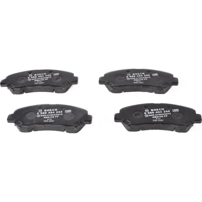 Bosch Bremsbelagsatz 0 986 494 244 Bosch Bremsbelagsatz 0 986 494 244