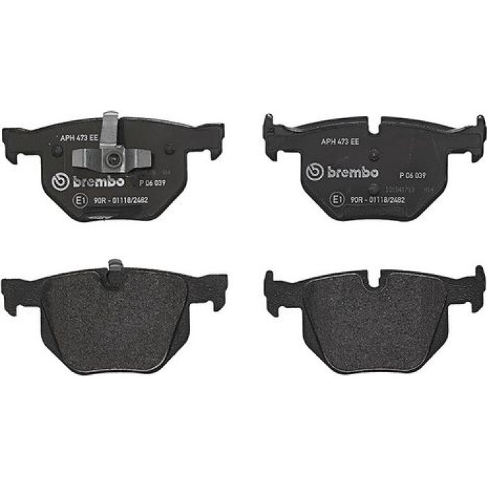 P 06 039 Brembo Prime Bremsbelagsatz Hinterachse – P 06 039 – 123 x 58 x 17 mm – Bremssystem Teves – OE Nummer 34121288895 P 06 039 Brembo Prime Bremsbelagsatz Hinterachse – P 06 039 – 123 x 58 x 17 mm – Bremssystem Teves – OE Nummer 34121288895