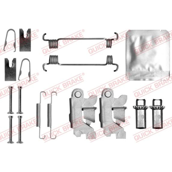 Quick Brake Zubehörsatz für Feststellbremsbacken 105-0875S Quick Brake Zubehörsatz für Feststellbremsbacken 105-0875S