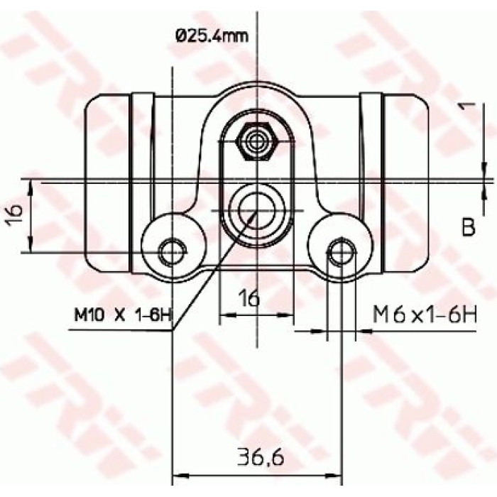 TRW Radbremszylinder BWL112 TRW Radbremszylinder BWL112