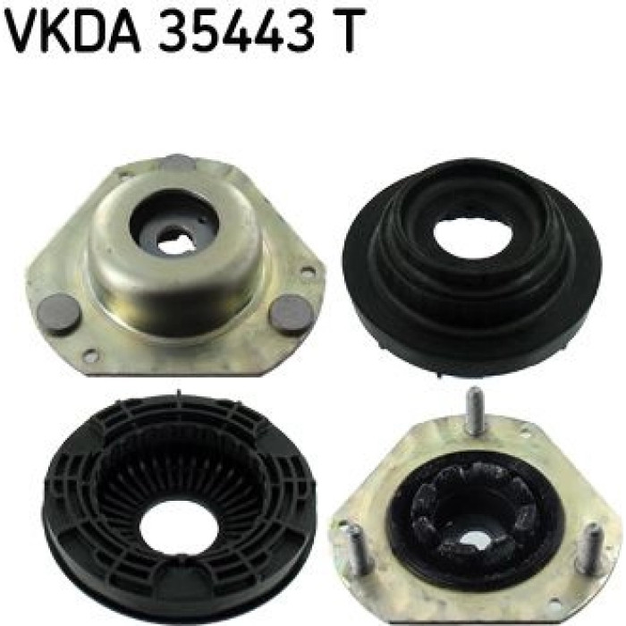 SKF Federbeinlagersatz VKDA 35443 T - Vorderachse, 2 Stück SKF Federbeinlagersatz VKDA 35443 T - Vorderachse, 2 Stück