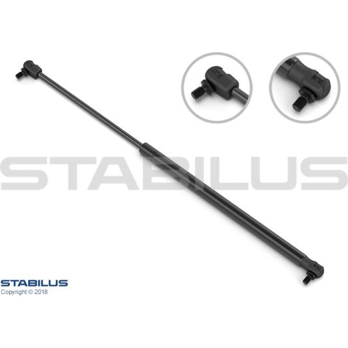 377169 Stabilus Gasdruckfeder (Gasfeder), hinten, 330 N, 562 mm - 377169