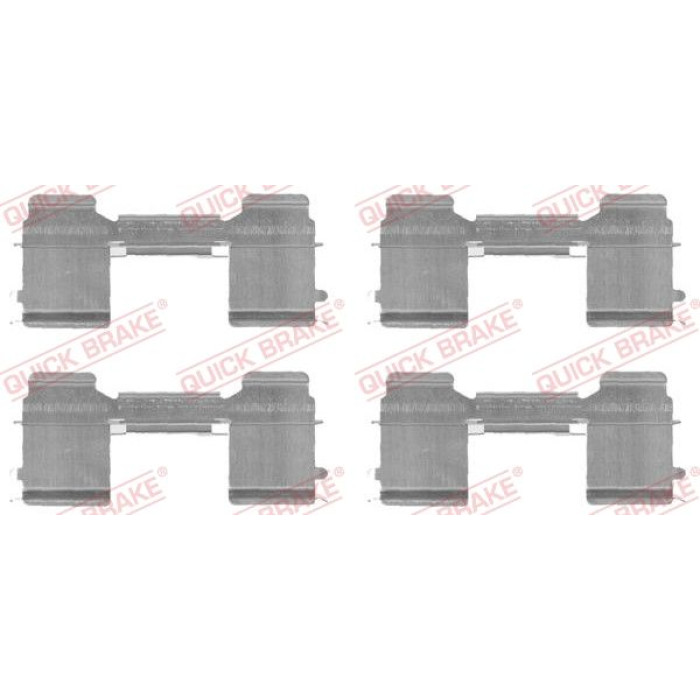 Quick Brake Montagesatz für Bremsbeläge 109-1726 Quick Brake Montagesatz für Bremsbeläge 109-1726