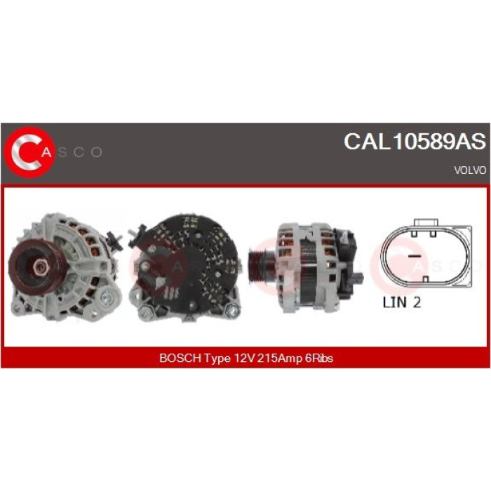 CASCO Generator CAL10589AS CASCO Generator CAL10589AS