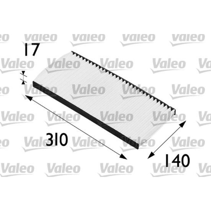 Valeo Innenraumfilter 698198 Valeo Innenraumfilter 698198