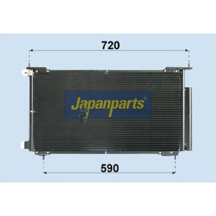 Japanparts Klimaanlagenkühler CND193013 Japanparts Klimaanlagenkühler CND193013