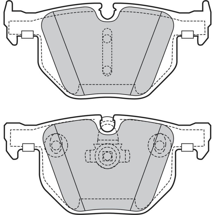 Valeo Bremsbelagsatz 598754 Valeo Bremsbelagsatz 598754