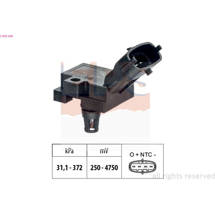 Sensor, Saugrohrdruck 1.993.248