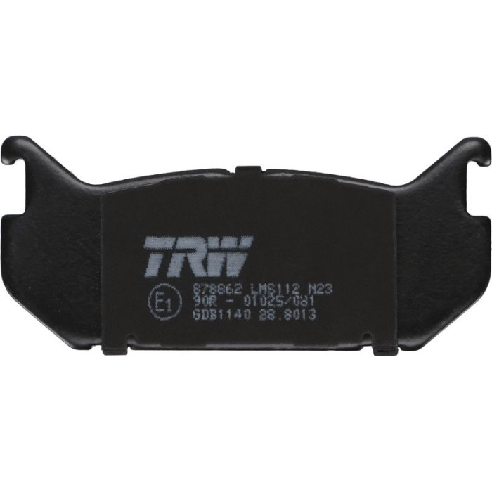TRW Bremsbeläge Hinterachse GDB1140 TRW Bremsbeläge Hinterachse GDB1140