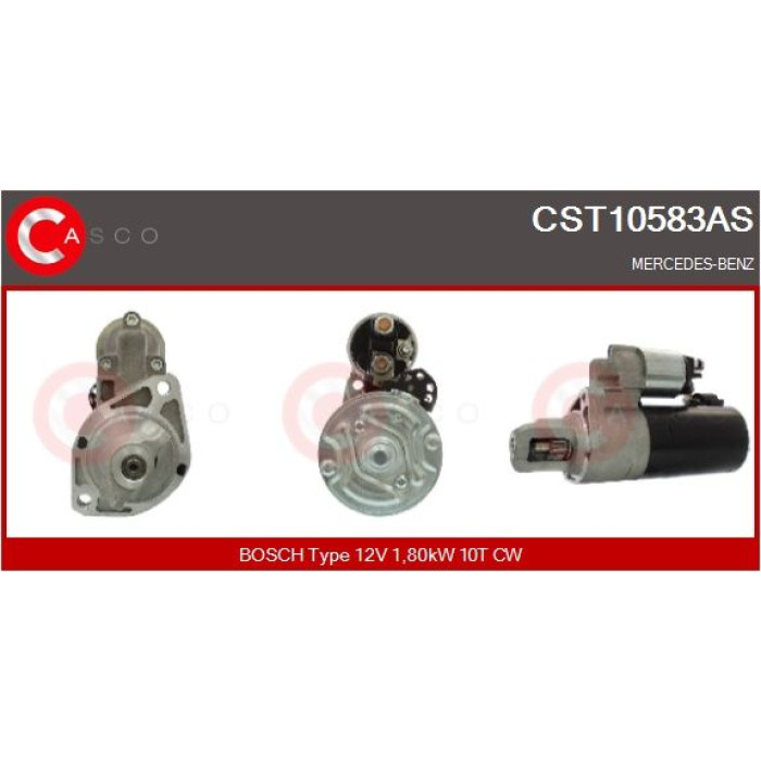 CASCO Anlasser CST10583AS