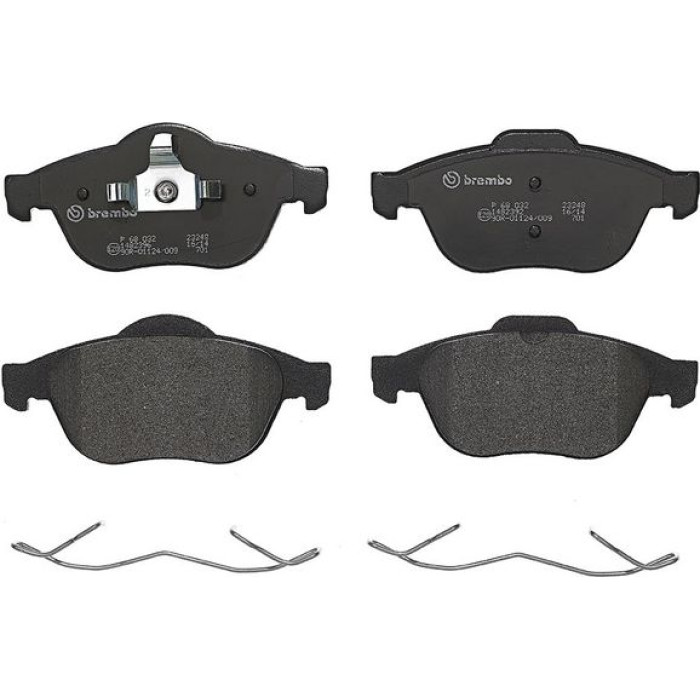 P 68 032 Brembo Prime Bremsbelagsatz Vorderachse – P 68 032 – 156/155 x 68 x 18 mm – Bremssystem Teves – OE Nummer 410603759R P 68 032 Brembo Prime Bremsbelagsatz Vorderachse – P 68 032 – 156/155 x 68 x 18 mm – Bremssystem Teves – OE Nummer 410603759R