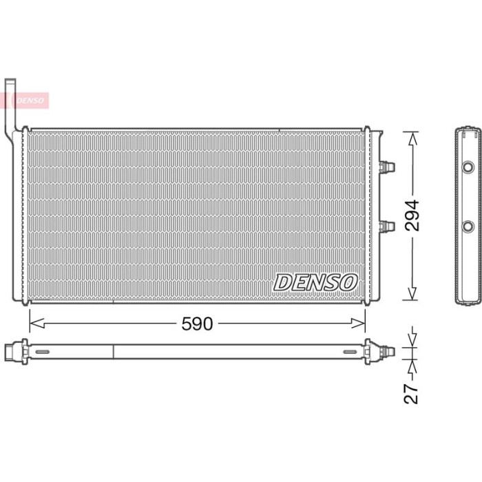 Denso Motorkühler DRM05009 Denso Motorkühler DRM05009
