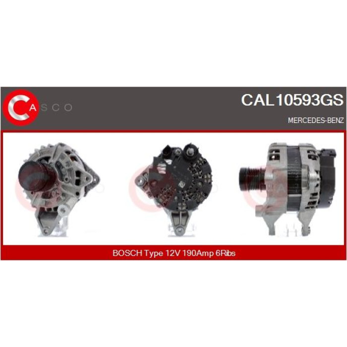 CASCO Generator CAL10593GS CASCO Generator CAL10593GS