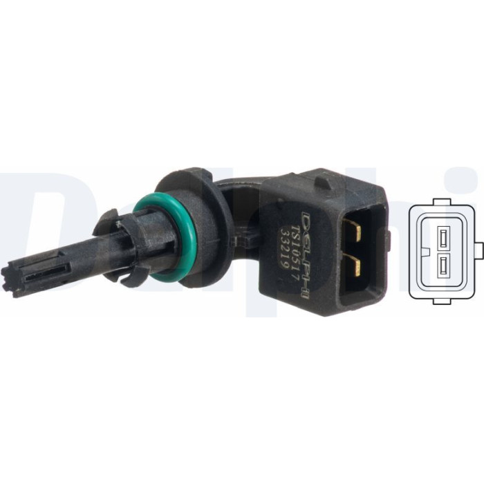 Delphi Ansauglufttemperatursensor TS10517 Delphi Ansauglufttemperatursensor TS10517