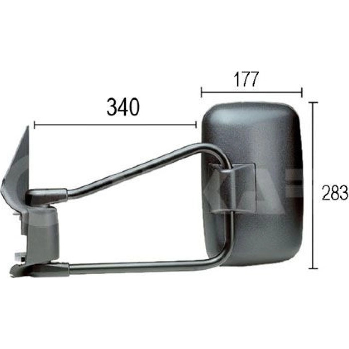 Alkar Außenspiegel 9201963 Alkar Außenspiegel 9201963