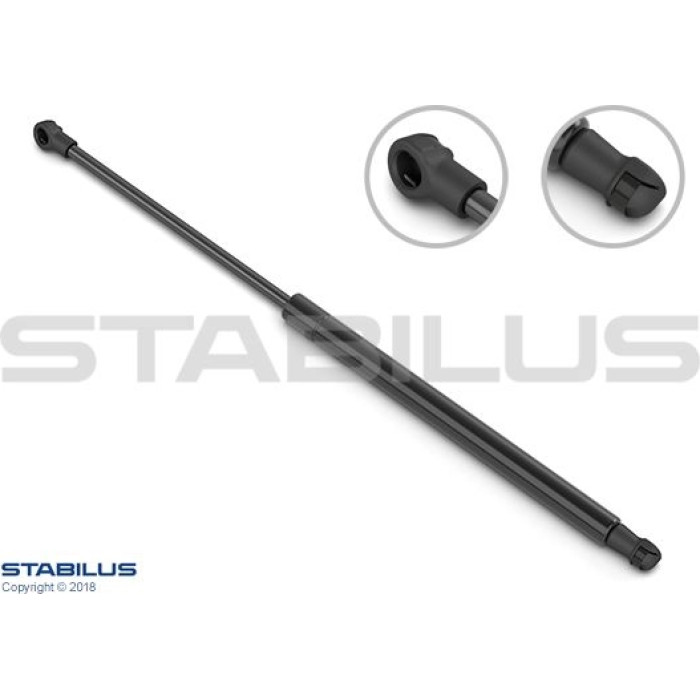 32492 Stabilus Gasdruckfeder (Gasfeder), Heckklappendämpfer, 90 N, 445 mm - 32492 32492 Stabilus Gasdruckfeder (Gasfeder), Heckklappendämpfer, 90 N, 445 mm - 32492