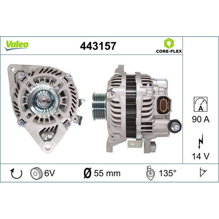 Valeo Lichtmaschine 443157