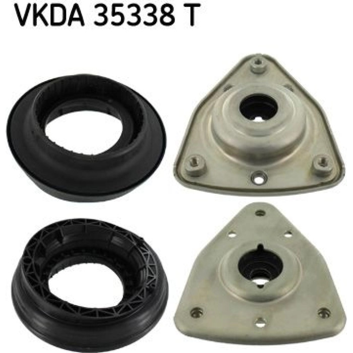 SKF Federbeinlagersatz VKDA 35338 T - Vorderachse, 2 Stück SKF Federbeinlagersatz VKDA 35338 T - Vorderachse, 2 Stück