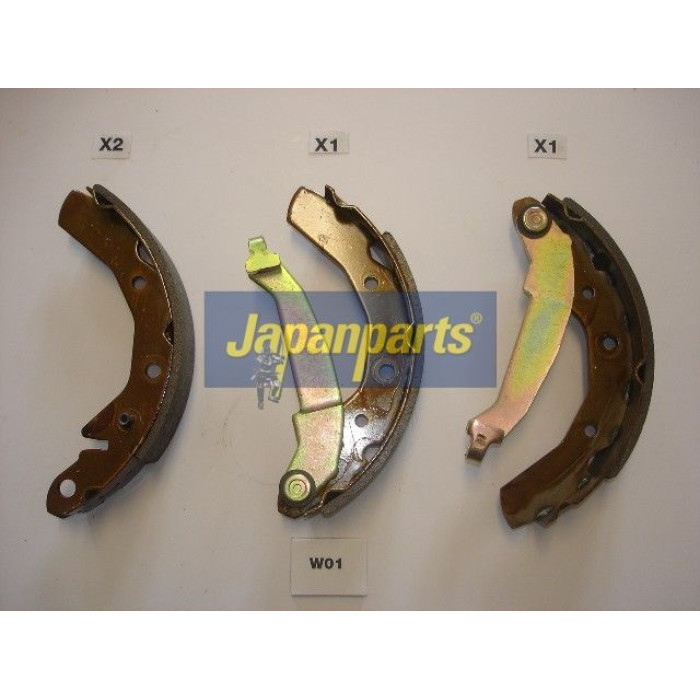 Japanparts Bremsbacken GF-W01AF Japanparts Bremsbacken GF-W01AF