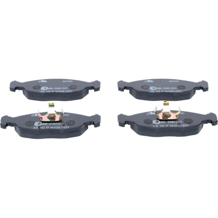 13.0460-7051.2 ATE Bremsbelagsatz Opel Vorderachse Astra F/Corsa B/Vectra A 82-01 13.0460-7051.2 13.0460-7051.2 ATE Bremsbelagsatz Opel Vorderachse Astra F/Corsa B/Vectra A 82-01 13.0460-7051.2