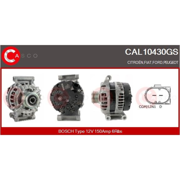 CASCO Generator CAL10430GS